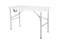 Malatec 9996 Skládací stůl 122 cm bílý