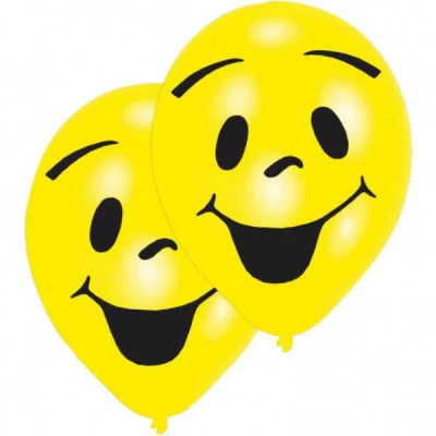 Javoli Balóniky latexové Emoji 8 ks