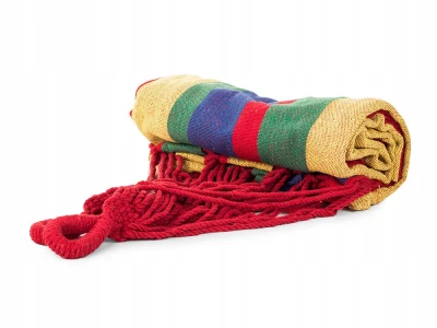 Verk Hamaka houpací síť 200 x 80 cm silné pruhy