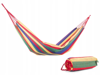 Verk Hamaka houpací síť 200 x 80 cm silné pruhy