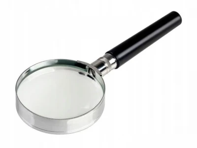Verk 09034 Čitateľská lupa 75 mm, zväčšenie 3 x kov