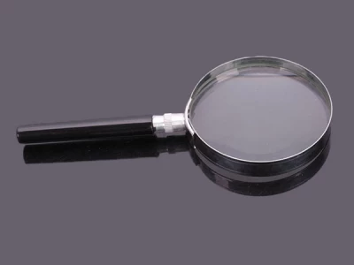 Verk 09034 Čitateľská lupa 75 mm, zväčšenie 3 x kov