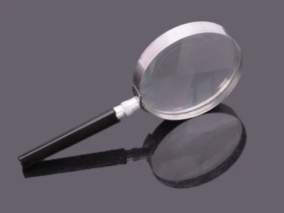 Verk 09034 Čitateľská lupa 75 mm, zväčšenie 3 x kov