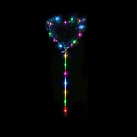 KIK LED Svítící balón srdce 45 cm