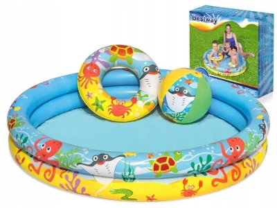 Bestway 51124 Nemo set (bazén + lopta + kruh)