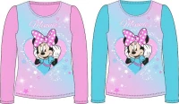Javoli Dětské tričko dlouhý rukáv Disney Minnie vel. 98 růžové