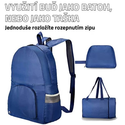 GFT Batoh a taška modrá
