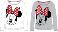 Javoli Detské tričko dlhý rukáv Disney Minnie veľ. 134 biele II
