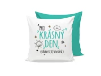 Nekupto Dárkový polštář s věnováním - Pro krásný den