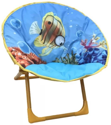 GGV Dětské skládací křesílko akvárium