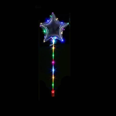 KIK LED Svietiace balón hviezda 45 cm