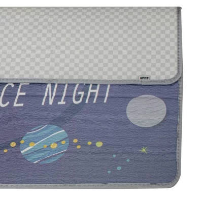 KIK Pěnová podložka na hraní Space Night 180 x 120 cm 