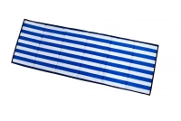 Malatec 10065 Skladacia rohož na kempovanie, pláž 191 x 67 x 1 cm modrobiela