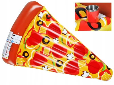 ISO 10253 Nafukovací matrace Pizza 165 x 110 x 17 cm