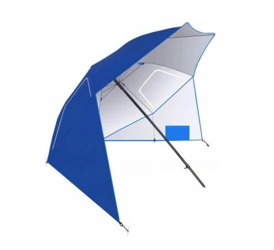 Malatec 10066 Plážový slnečník XXL 260 cm modrý