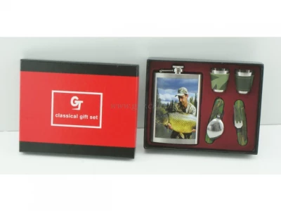 GGV Placatka pro rybáře - dárkový set s příborem