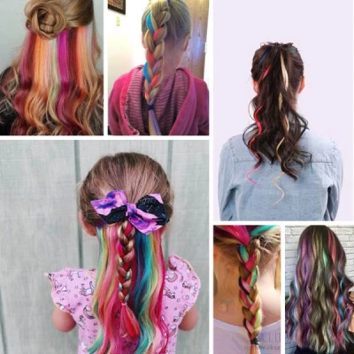 GFT Farebné príčesky do vlasov - fialové