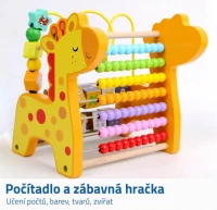 GFT Dřevěné počítadlo pro děti