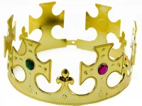 Kráľovská koruna zlatá