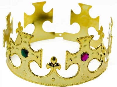 Kráľovská koruna zlatá