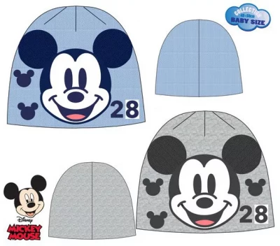 Javoli Zimné čiapky Disney Mickey veľ. 50 modrá