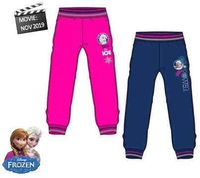 Javoli Detské tepláky Disney Frozen veľ. 128 modré