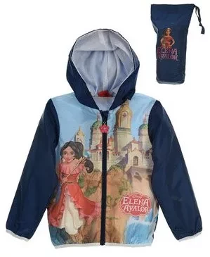 Javoli Dívčí šusťáková bunda Disney Elena vel. 104 modrá
