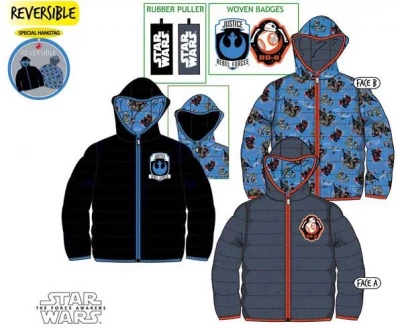 Javoli Zimná bunda Star Wars vel. 116 sivá