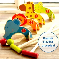 GFT Detská drevená hra - kroket