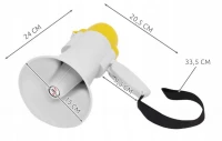 ISO 7202 Megafon 15W 24x15cm