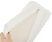 ISO Podložka pod ruce froté pro modeláž nehtů bílá 29x11x6cm