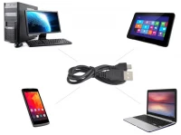 ISO 3035 Kabel micro USB bez SW pro všechna zařízení 