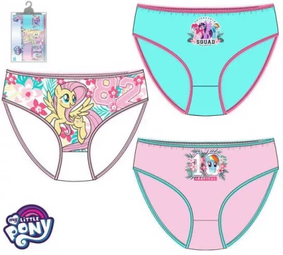 Javoli Dětské kalhotky My Little Pony 4/5 let 3 ks