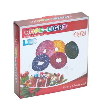 OEM D00542 LED světelný kabel 10 m, studená bílá, 240 diod