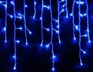 GT E13A Vánoční světelný závěs 340 LED modrá 10m