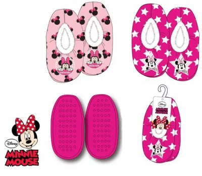 Javoli Dětské bačkory Disney Minnie 31/32 tmavě růžové