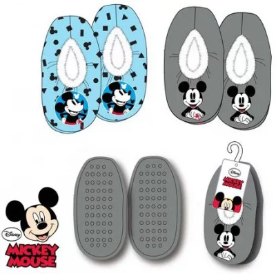 Javoli Dětské bačkory Disney Mickey 25/26 šedé