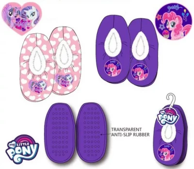 Javoli Detské papuče My Little Pony 31/32 ružové