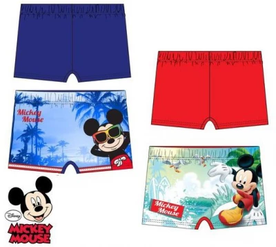 Javoli Chlapecké plavky boxerky Disney Mickey Mouse vel. 128 modré
