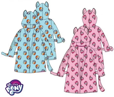 Javoli Dětský župan My Little Pony vel. 116 cm modrý