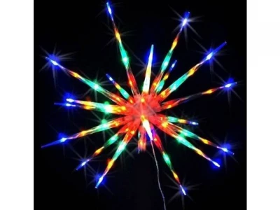 GT Vánoční světelná LED hvězdice 60cm Multicolor