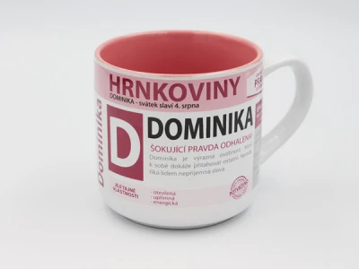 Nekupto Hrnek se jménem 3 Hrnkoviny NHK 015 Dominika