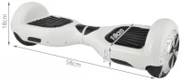 Hoverboard Standard bílá 