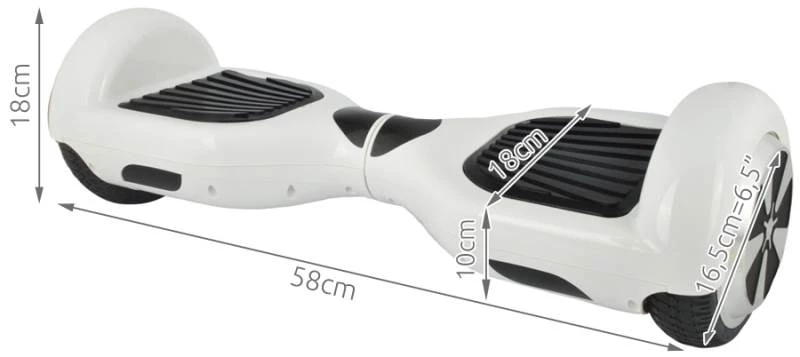 Hoverboard Standard bílá 