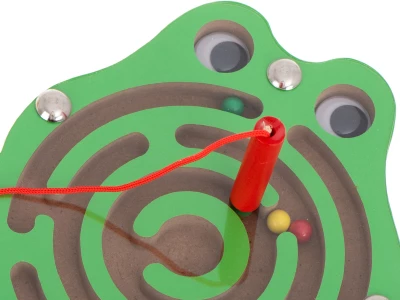 KIK Magnetický labyrint zvieratka žaba