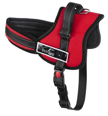 KIK KX7749 Postroj pro psa Senior Pet Dog  XXL červený