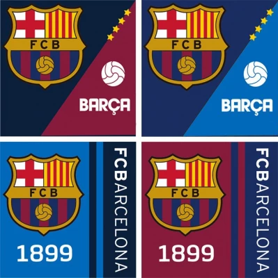 Javoli Ručník na obličej FC Barcelona 30 x 30 cm 2 ks II