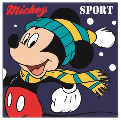 Javoli Magický uterák Disney Mickey 30 x 30 cm tmavomodrý