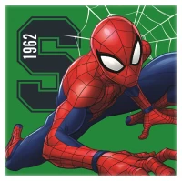 Javoli Magický ručník Spiderman 30 x 30 cm zelený