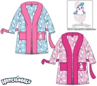 Javoli Dětský župan Hatchimals vel. 104 cm růžový